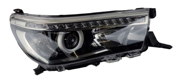 Toyota Hilux GD6 Facelift LED Headlight - Left Side (Electric, High Quality)