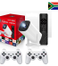 iscover the versatile 2-in-1 Game Projector, merging a powerful projector and built-in gaming system for immersive home entertainment. Play games and watch your favorite content in high definition with this innovative all-in-one projector, perfect for every entertainment lover.